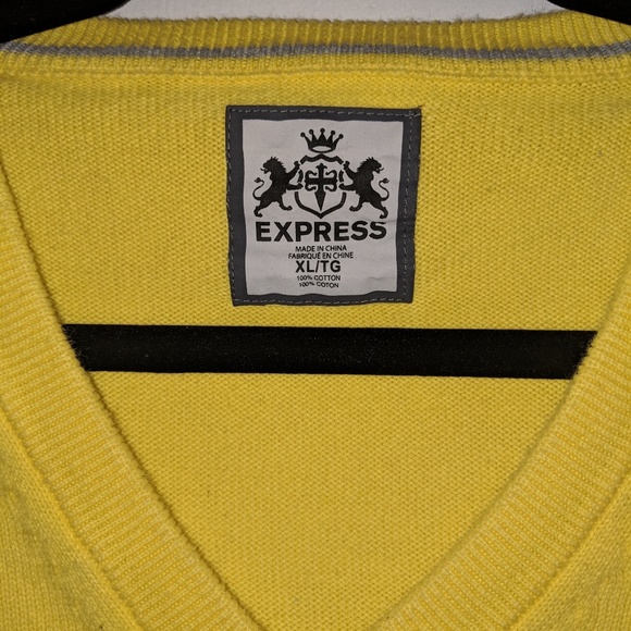 Express V-Neck Sweater - Picture 2 of 4